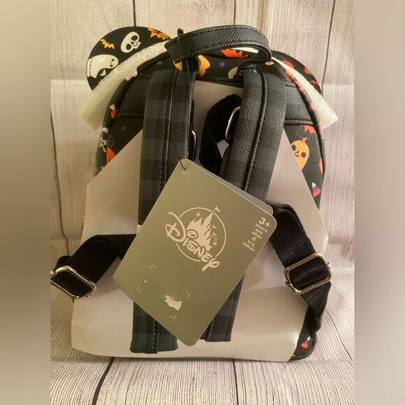 Loungefly Halloween Mickey Mouse AOP backpack - Picture 3 of 3